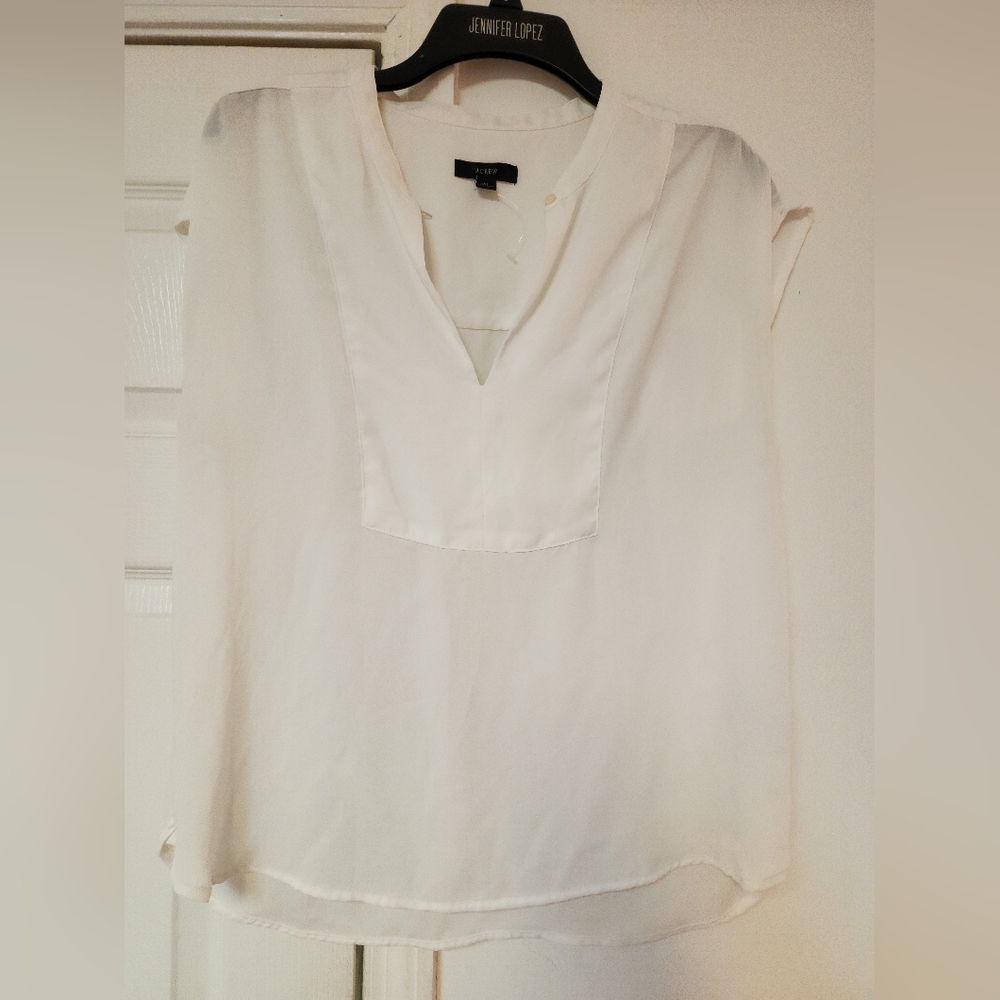 J Crew Sleeveless Shell Tank